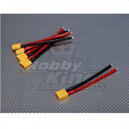 Conector xt 60 macho con extesion 